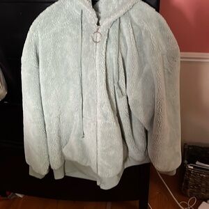 Oversized Fuzzy Hoodie